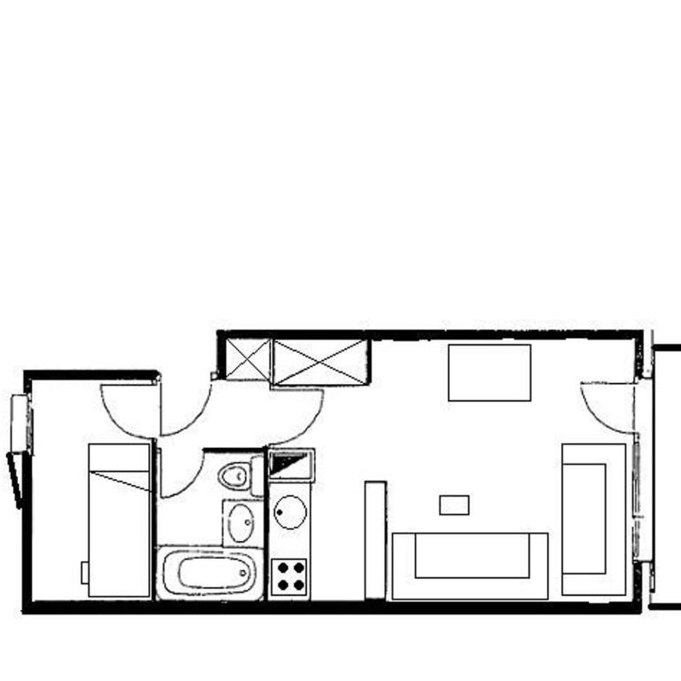 Confortable Appartement de 2P avec Balcon, Acceptant Animaux à Valmorel - FR-1-291-815 - Appartement (4 Adultes) - 6