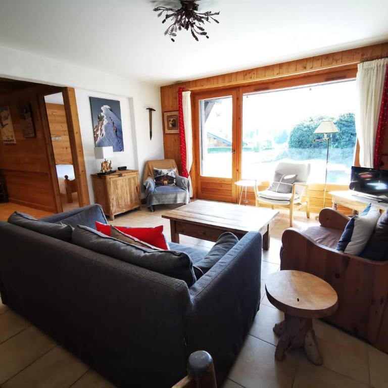 Terrasse sur Mont-Blan c - Appartement avec Vue sur la Montagne - 9