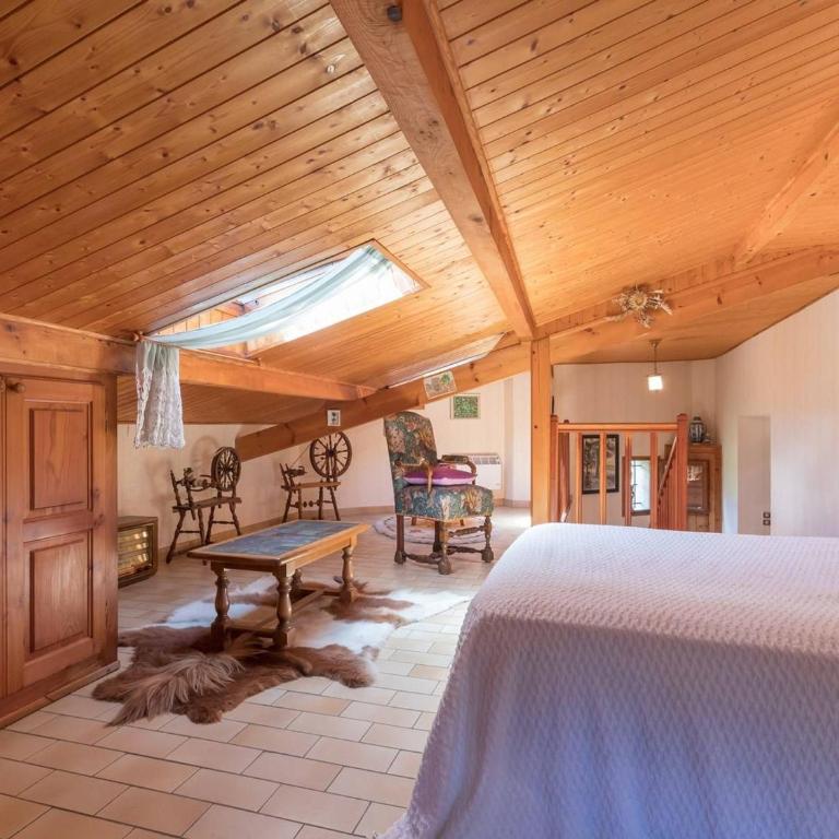 Grand studio mezzanine avec jardin et parking, 4 pers. - Villar-Saint-Pancrace - Appartement 1 Chambre - 3