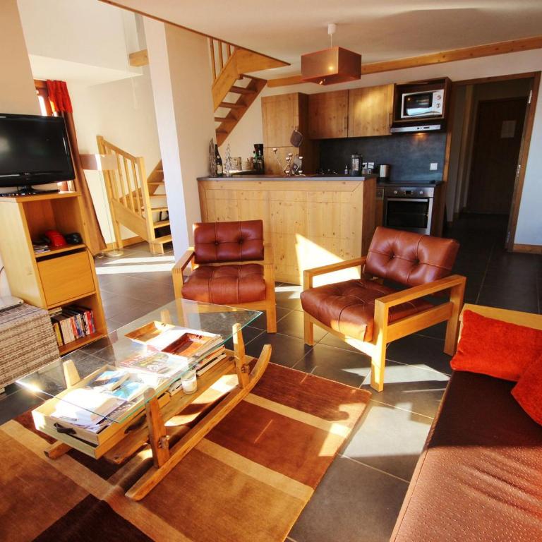 Duplex 4 pièces pour 10 pers avec terrasse panoramique, piscine et sauna à Arc 1600 - FR-1-411-546 - Appartement (10 Adultes) - 1