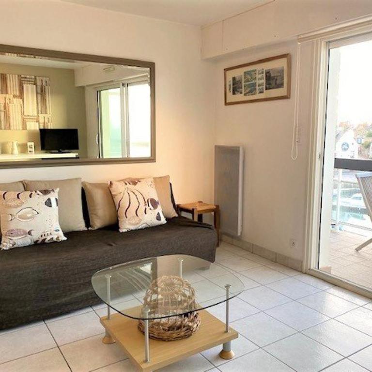 Appartement 2P à Quiberon, vue port avec balcon - FR-1-478-77 - Appartement (4 Adultes) - 3