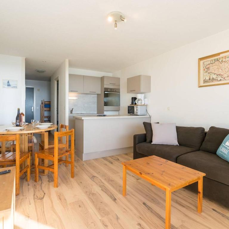 Carnac - Studio cabine 4 pers, 28m², vue mer, parking, animaux acceptés - FR-1-477-117 - Studio - 2