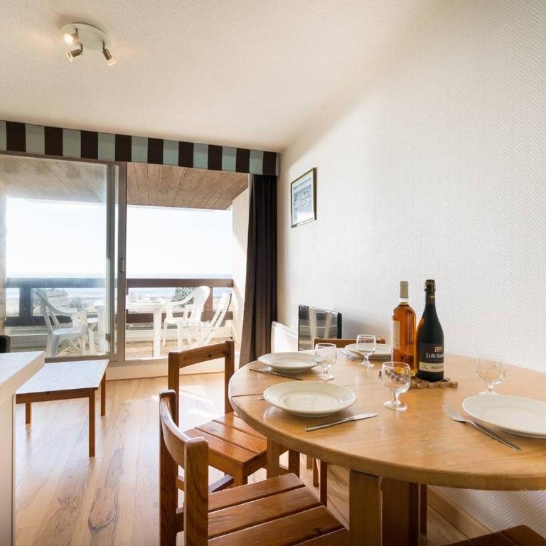 Carnac - Studio cabine 4 pers, 28m², vue mer, parking, animaux acceptés - FR-1-477-117 - Studio - 5