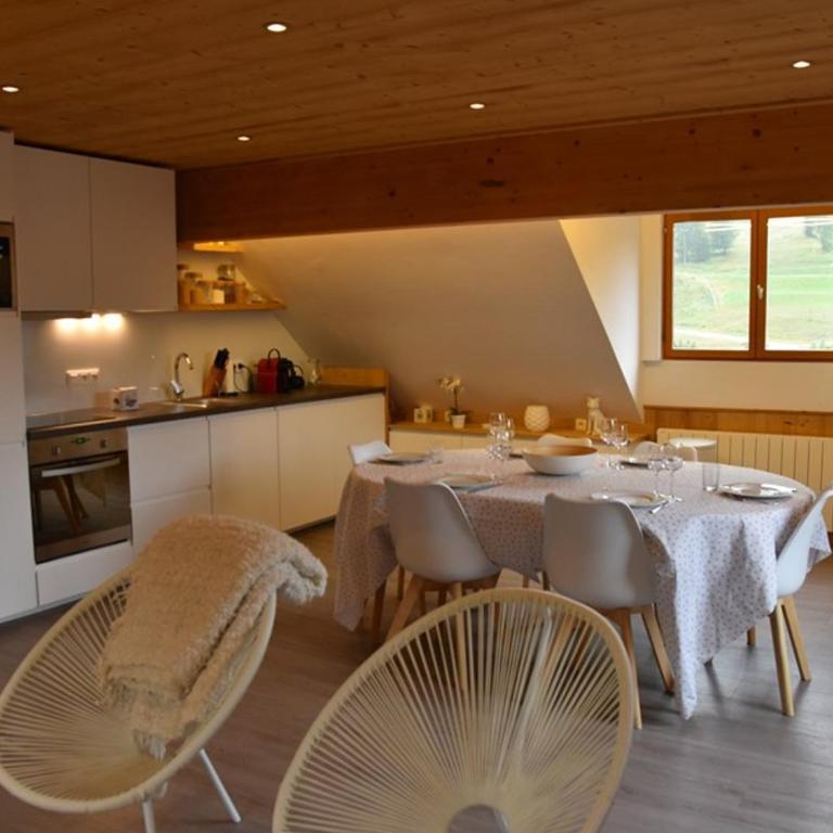 Superbe appart 3 pièces, cuisine équipée, Wi-Fi, face aux pistes - FR-1-266-167 - Apartamento (6 adultos) - 9