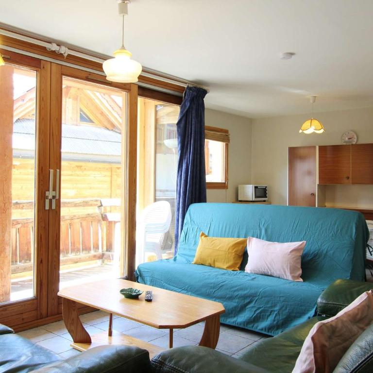 Bel appartement lumineux 54m², 3 pièces, 6 pers., coeur de Montgenèvre, animaux acceptés, balcon. - FR-1-330D-12 - Appartement (6 Adultes) - 11
