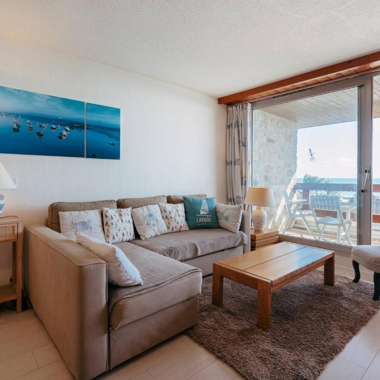 Carnac: Appartement 6 pers, 3 pièces, 60m², Wifi, proche plage, parking - FR-1-477-29 - Appartement (6 Adultes) - 11