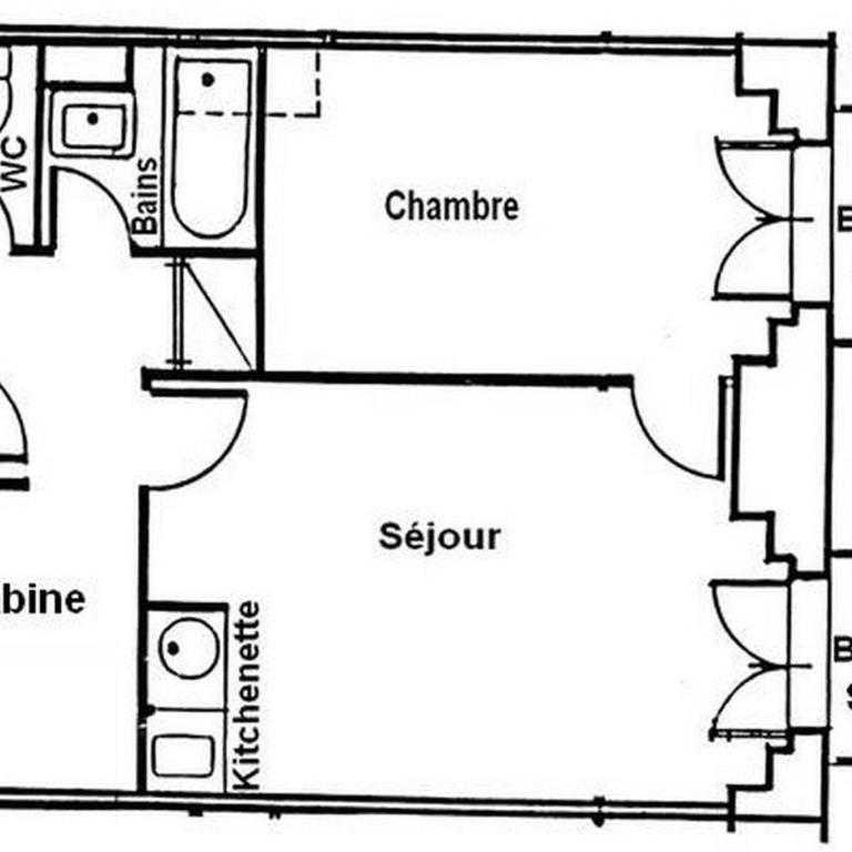 Appartement 4 pers. à Luchon - Balcons Sud, Parking et Proximité Thermes et Commerces - FR-1-313-151 - Apartment (6 Erwachsene) - 7
