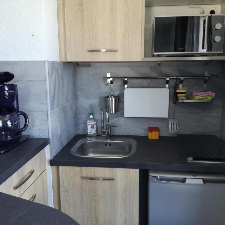 Studio cabine confortable pour 4 pers, vue centre station - Appartement 1 Chambre - 6