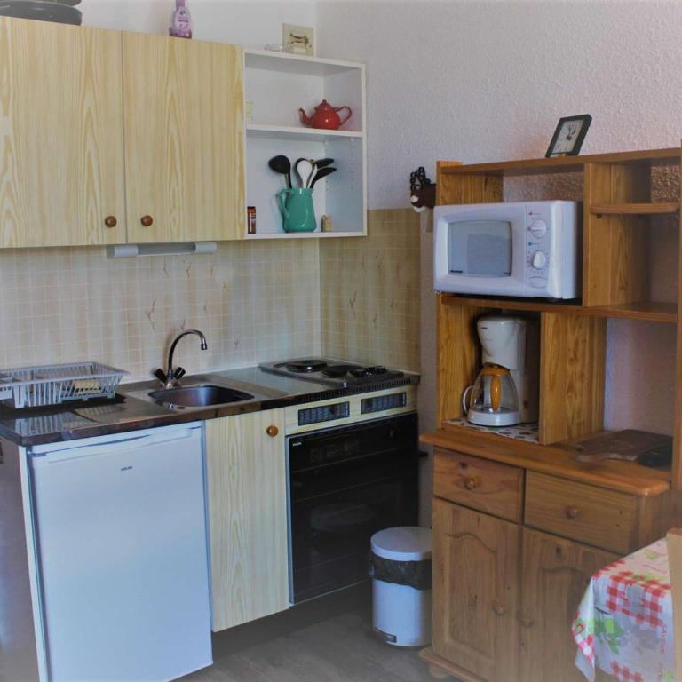 Studio calme pour 4 pers. à Risoul, proche pistes, animaux admis, parking gratuit - Appartement 1 Chambre - 13