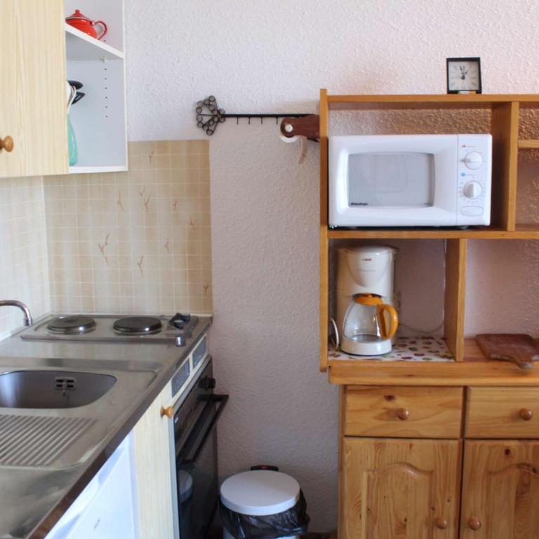Studio calme pour 4 pers. à Risoul, proche pistes, animaux admis, parking gratuit - Appartement 1 Chambre - 14