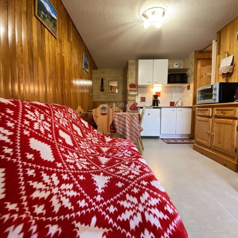 Appartement cosy 6 pers, Praz-sur-Arly, navette gratuite, parking, animaux admis - Appartement 1 Chambre - 6
