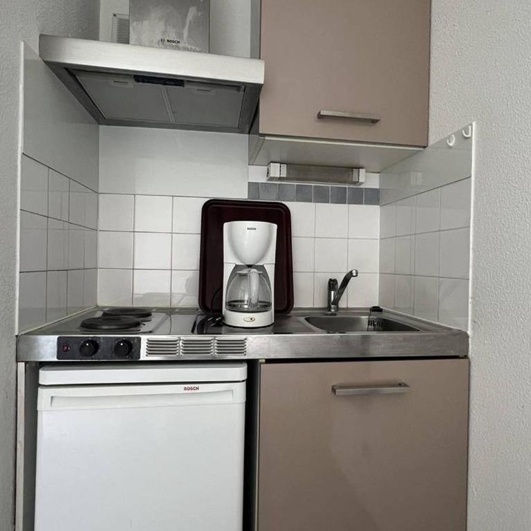 Studio central Cambo avec terrasse et parking, animaux acceptés - Estudio - 7
