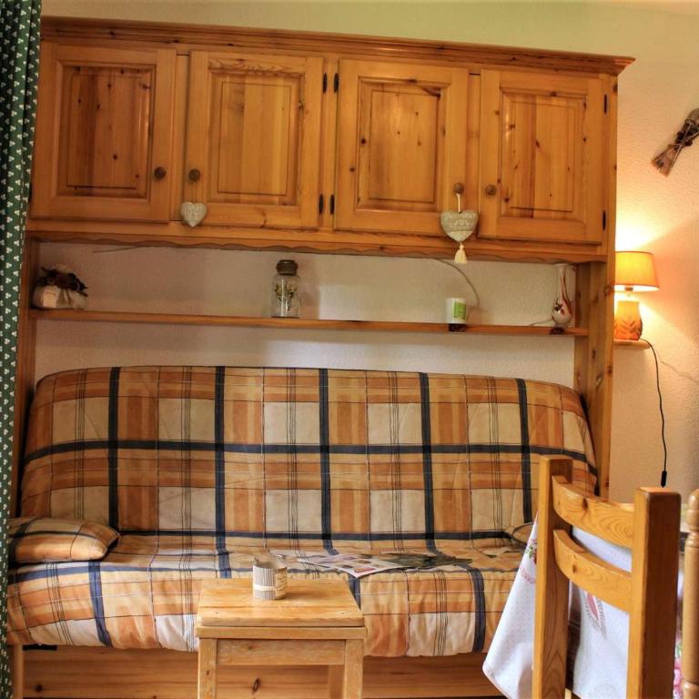 Studio cabine 5 couchages, proche commodités, téléski, balcon sud, ski casier - Appartement 1 Chambre - 16