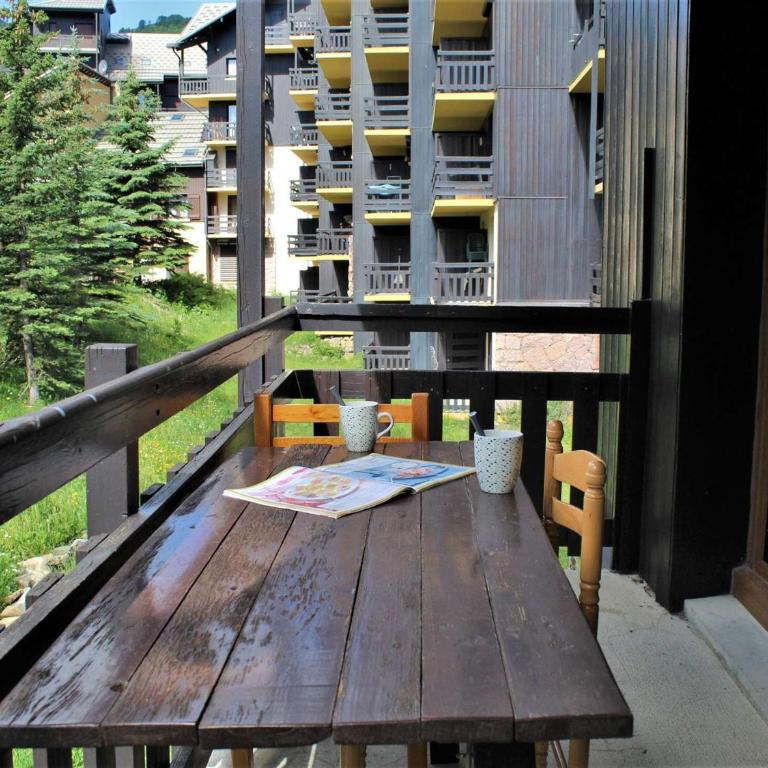 Studio cabine 5 couchages, proche commodités, téléski, balcon sud, ski casier - Appartement 1 Chambre - 21