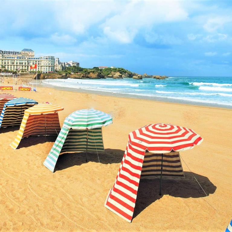 Superbe T2 rénové avec balcon et parking, à 150m de la Grande Plage de Biarritz - FR-1-3-517 - Appartement (3 Adultes) - 11