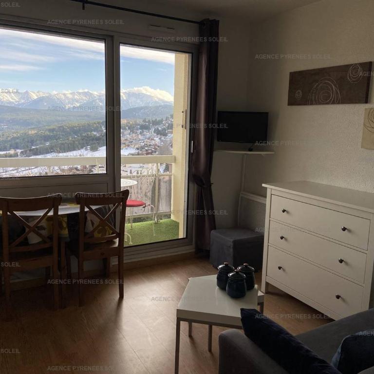 Studio cabine cosy avec balcon Sud, parking et WiFi aux Angles - FR-1-295-131 - Studio - 9