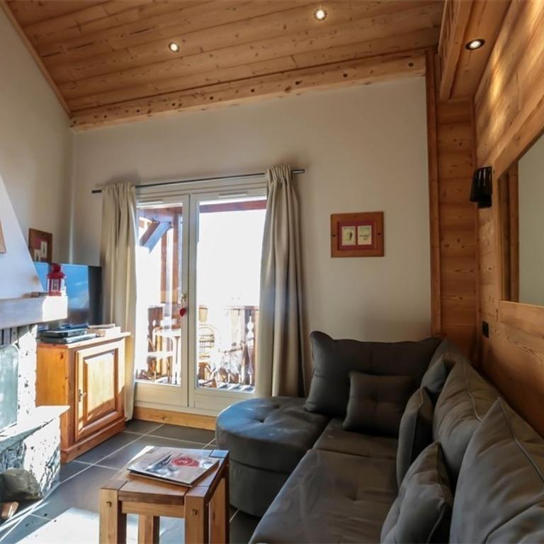 Chalet Triplex 75m² Val Thorens - 2 Chambres, 1 Cabine, Cheminée, WiFi, Proche Pistes et Commerces - FR-1-637-11 - Chalet (6 Adultes) - 2