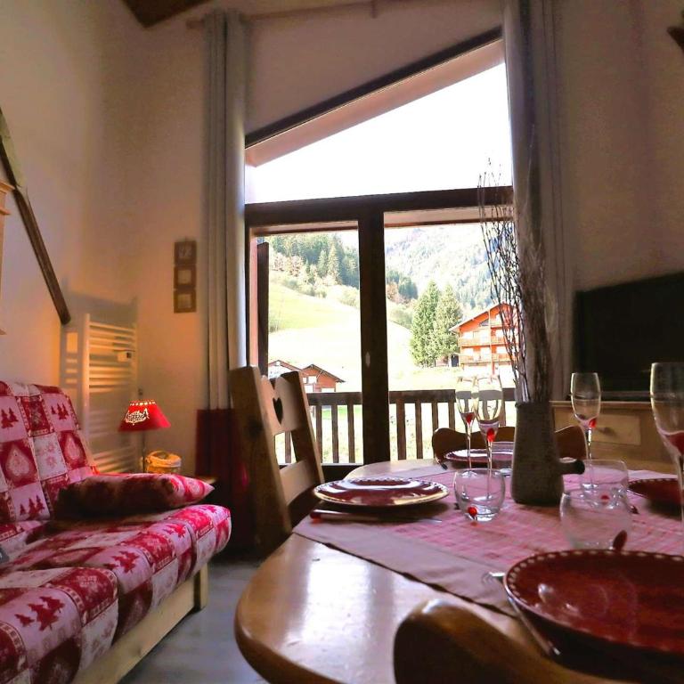 Appartement ski 6 pers, pied des pistes, garage, duplex lumineux - Appartement 2 Chambres - 4