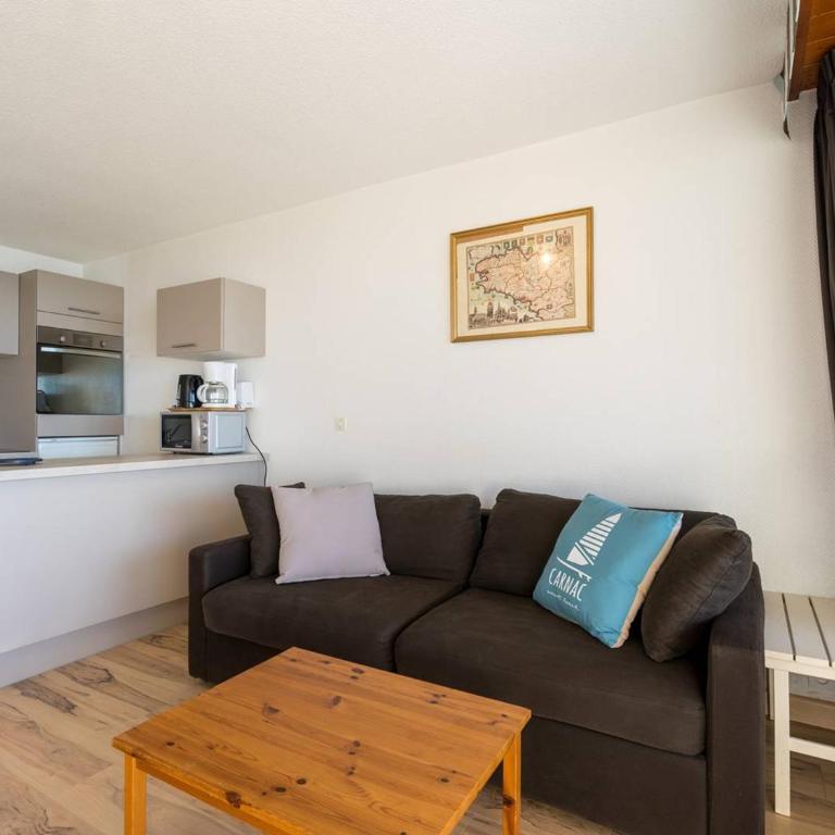 Carnac - Studio cabine 4 pers, 28m², vue mer, parking, animaux acceptés - FR-1-477-117 - Studio - 11