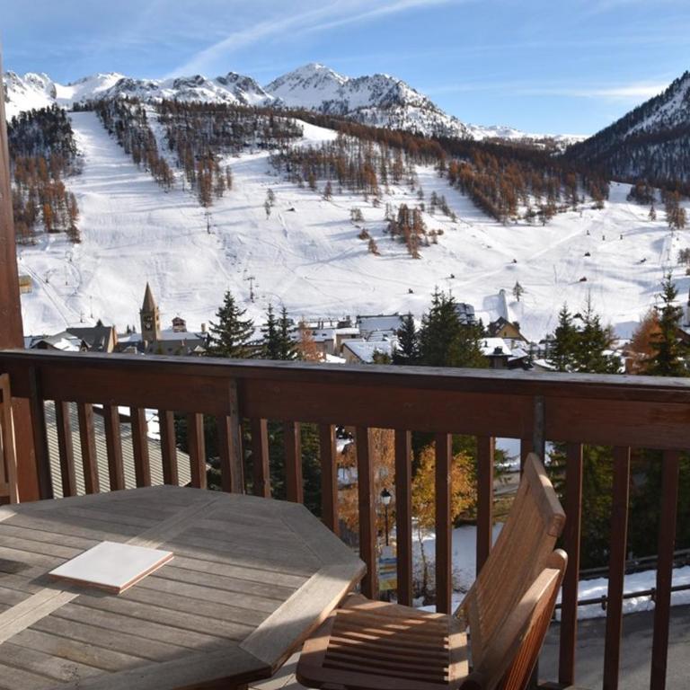 Duplex rénové 3 chambres avec wi-fi, garage, balcon sud, proche pistes à Montgenèvre - FR-1-266-162 - Appartement (8 Adultes) - 17