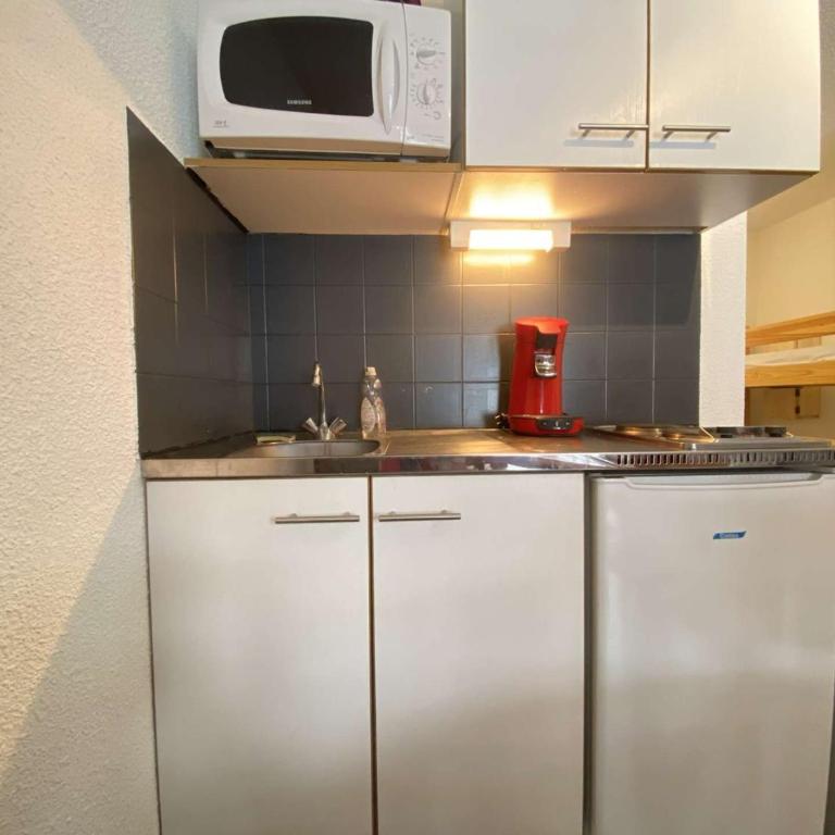 Studio Cabine au Calme avec Terrasse à Praz-sur-Arly - 4 Personnes, Parking et Casier à Ski - Appartement 1 Chambre - 5