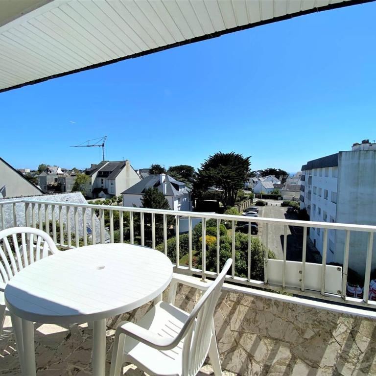 Appartement 2 pièces à Quiberon - 56m², proche plage, balcon avec aperçu mer, parking inclus - FR-1-478-195 - Apartment (2 Erwachsene) - 1