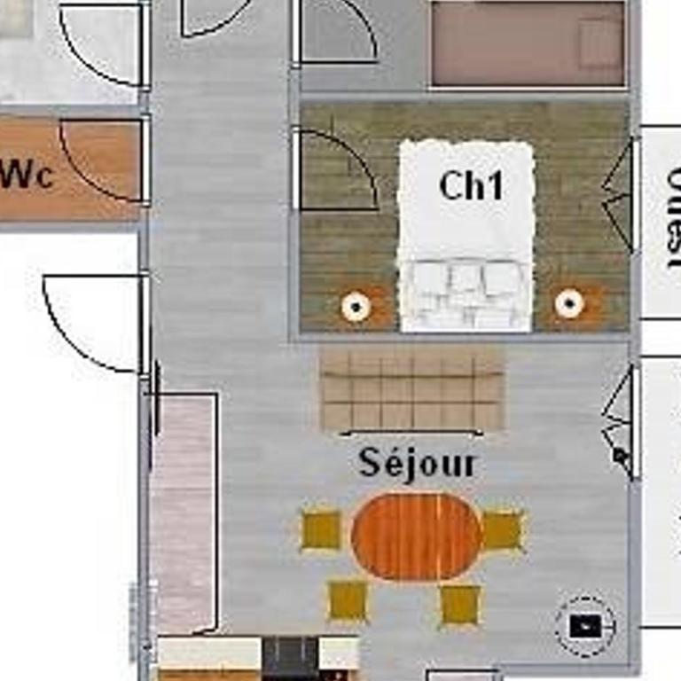 Appart. central 6/7 pers. à Bagnères-de-Luchon avec parking et animaux admis - FR-1-313-171 - Apartment (7 Erwachsene) - 12