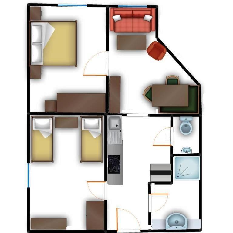 Gästehaus Gschwandtner - Apartment mit 2 Schlafzimmern - 1