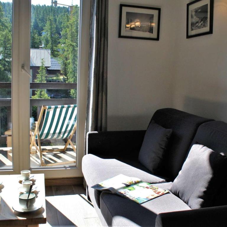 Studio rénové, mezzanine, 6 pers, balcon, proche téléski - Appartement 1 Chambre - 4