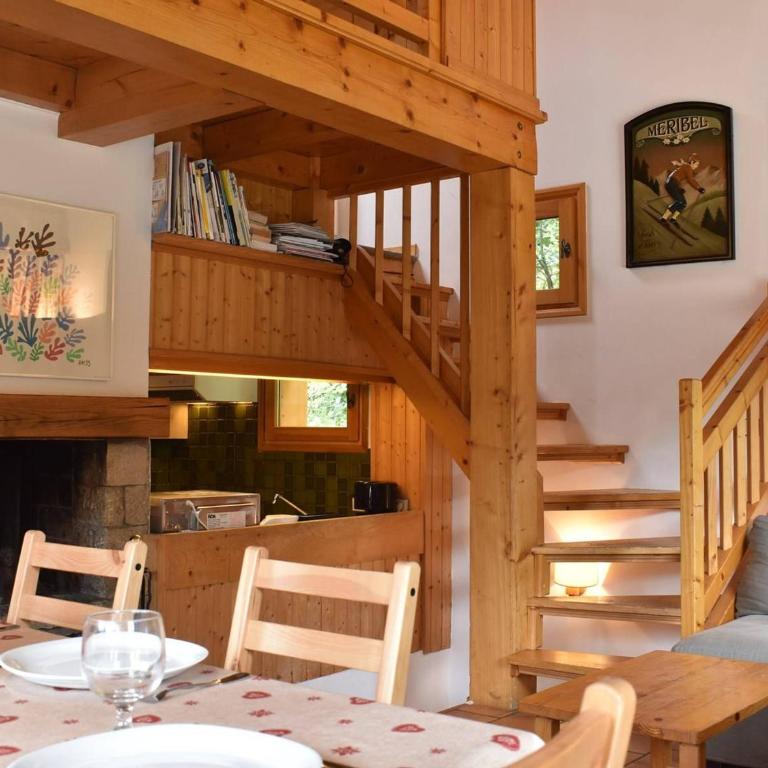 Chalet cosy 6 pers. à 100m des pistes avec garage fermé et parking, Méribel - FR-1-180-411 - Chalet (6 Adultes) - 3