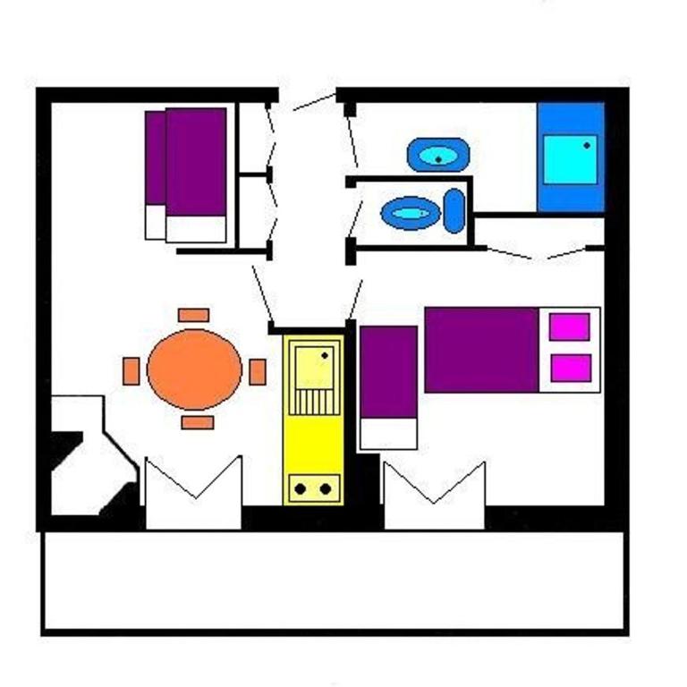 Charmant 2 Pièces à Vars Les Claux, Proche Pistes et Commerces, 4-5 Couchages - FR-1-330B-105 - Appartamento (5 Adulti) - 15
