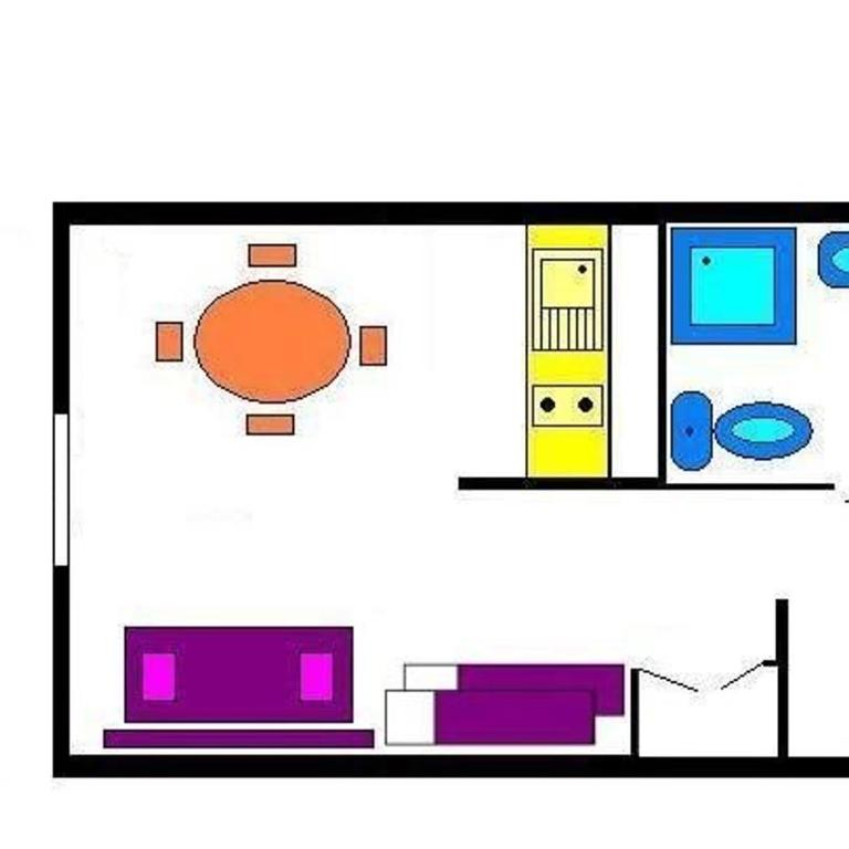 Studio 4 couchages proche pistes à Vars - FR-1-330B-142 - Appartamento (4 Adulti) - 12