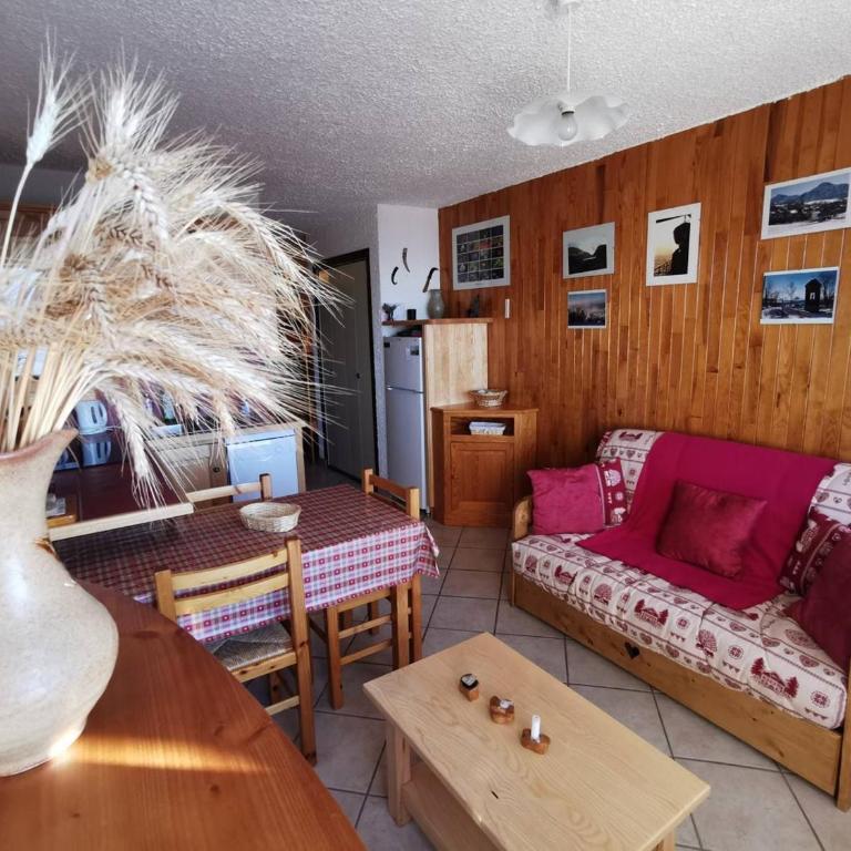 Studio Montagne 4 Pers. avec Balcon à Saint-Michel-de-Chaillol - FR-1-393-142 - Monolocale - 2