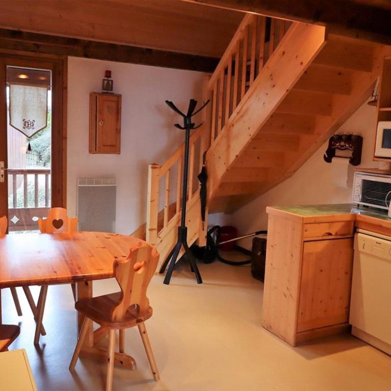 Duplex cosy 33m² à Arêches-Beaufort, pour 4 pers., pied des pistes, animaux admis, parking - Appartement 1 Chambre - 2