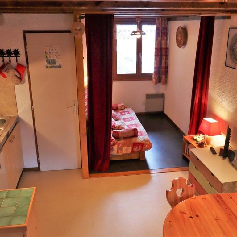 Duplex cosy 33m² à Arêches-Beaufort, pour 4 pers., pied des pistes, animaux admis, parking - Appartement 1 Chambre - 5