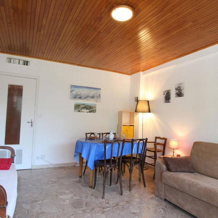 Studio confort 4 pers. à Chantemerle, Serre-Chevalier – Balcon, parking, casier à ski - Appartement 1 Chambre - 1