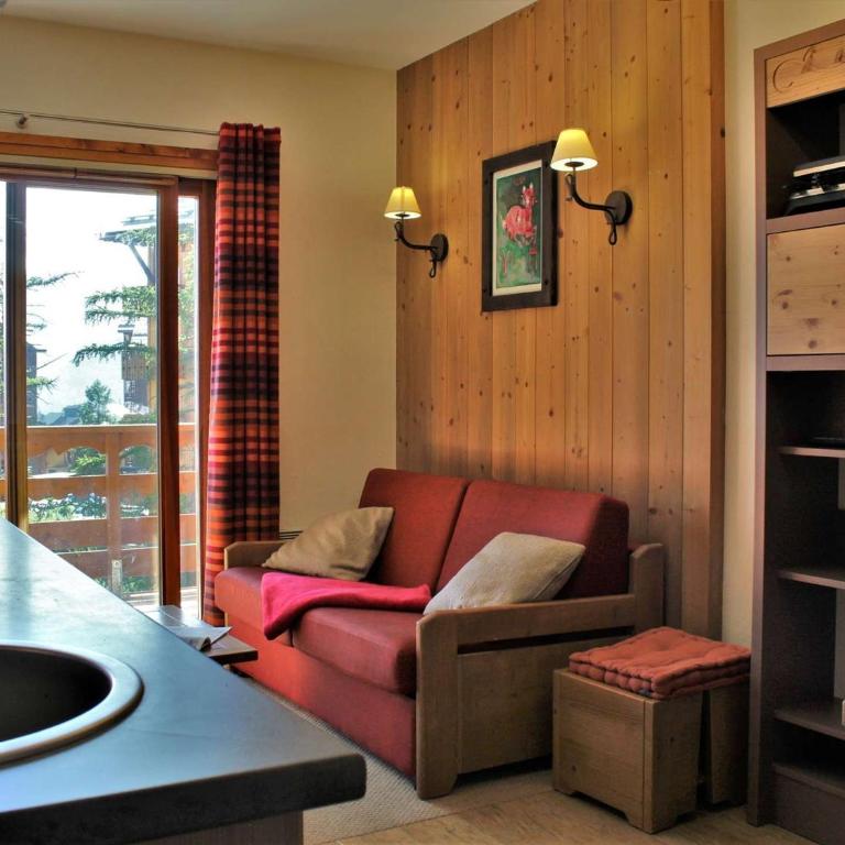 Appartement cosy 2 pièces avec balcon, piscine, sauna et accès direct aux pistes - 5 couchages, Risoul - Appartement 1 Chambre - 2