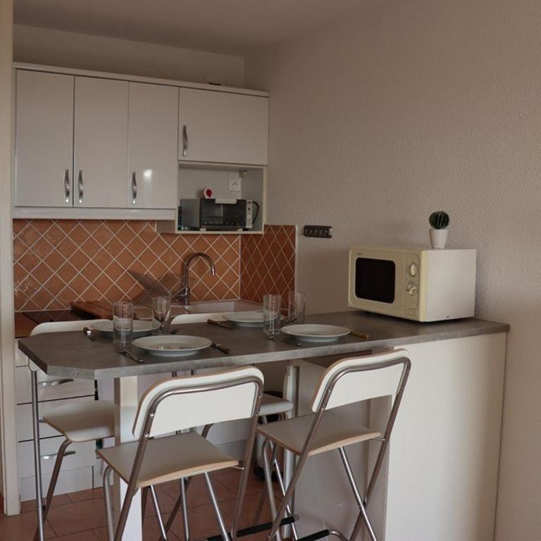 Studio-cabine lumineux avec terrasse, parking, proche plage - FR-1-100-119 - Monolocale - 6