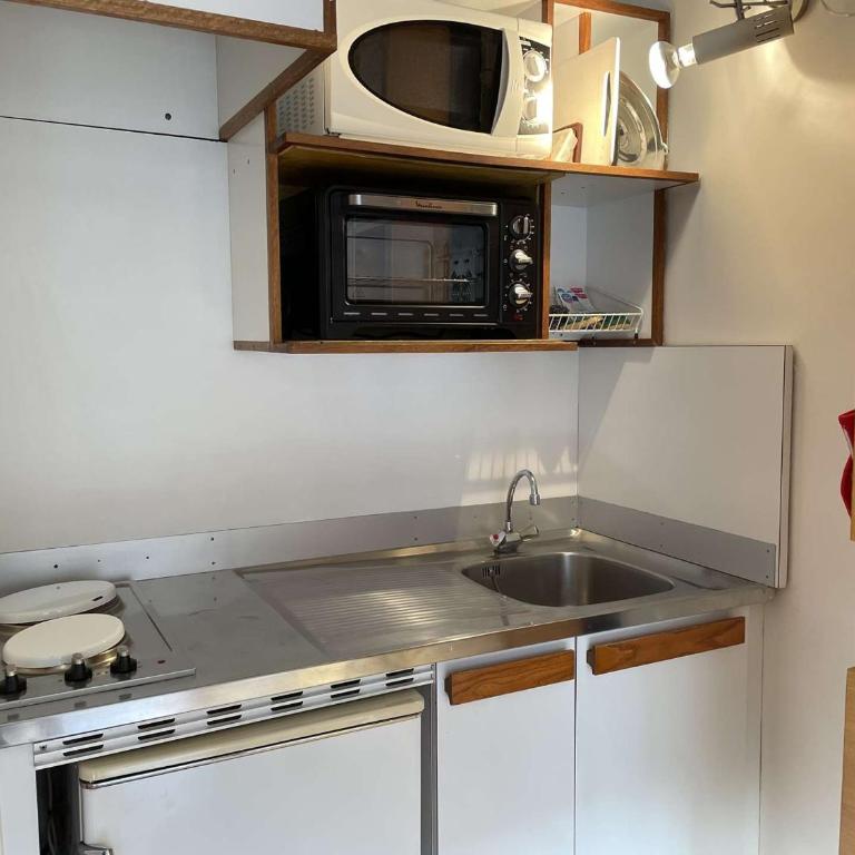 Studio coin montagne pour 4 pers., Chantemerle - Parking privé - Appartement 1 Chambre - 13