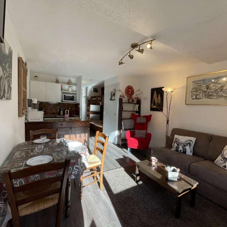 Studio cosy avec coin montagne pour 4 personnes à Chantemerle - Appartement 1 Chambre - 15