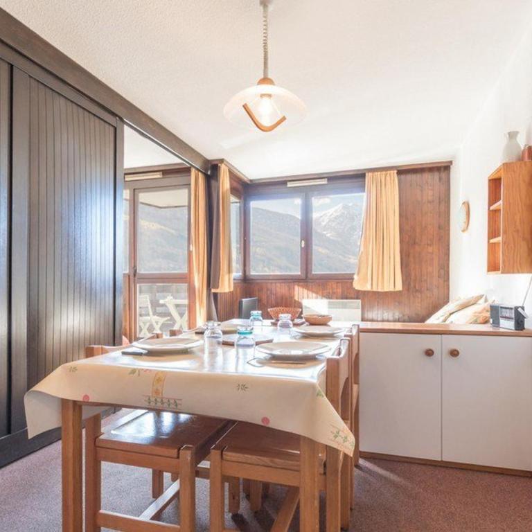 Charmant studio 4 pers à Serre-Chevalier avec balcon, TV, lave-vaisselle - Animaux non admis - Appartement 1 Chambre - 11