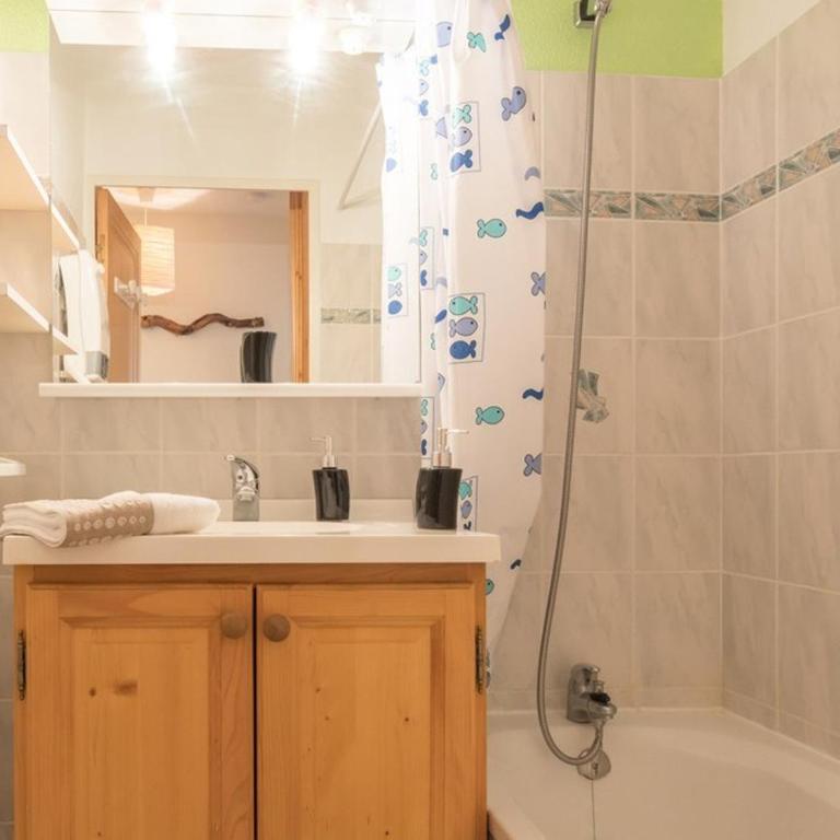 Appartement 2P avec coin montagne à Chantemerle - Serre-Chevalier, 4 personnes - Appartement 1 Chambre - 11