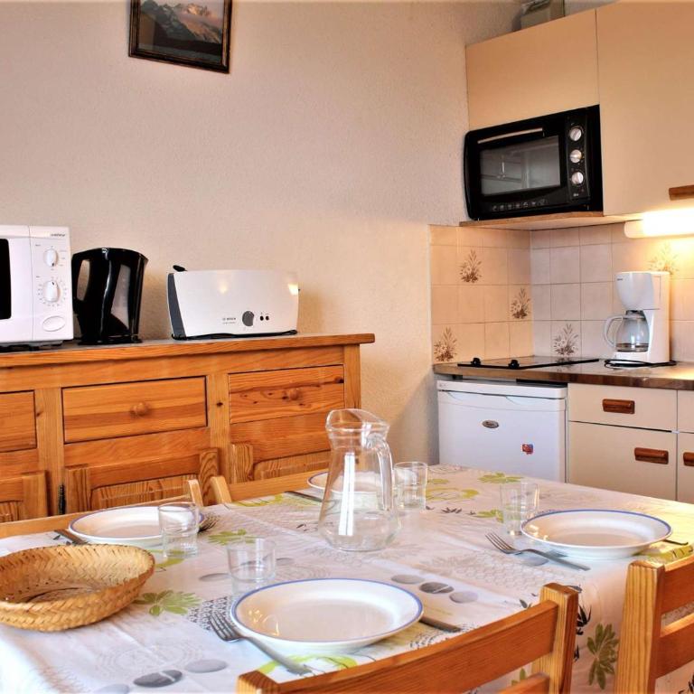 Studio cosy cœur de station 2 pers, balcon, proche remontées mécaniques, animaux acceptés - Appartement 1 Chambre - 7