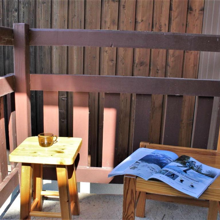 Studio cosy cœur de station 2 pers, balcon, proche remontées mécaniques, animaux acceptés - Appartement 1 Chambre - 16
