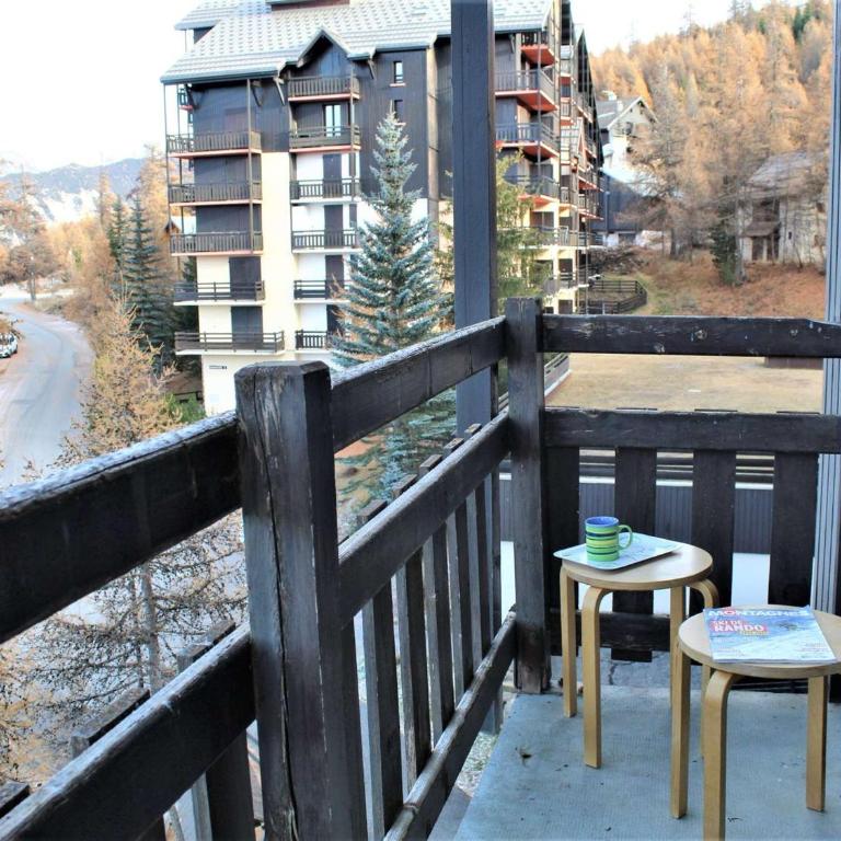 Studio cabine calme, 4 pers, pied des pistes - Risoul 1850 - Appartement 1 Chambre - 13
