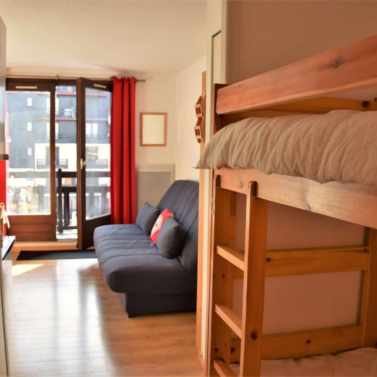 Studio cosy au pied des pistes - 4 couchages - Proche ESF et commerces - Appartement 1 Chambre - 6