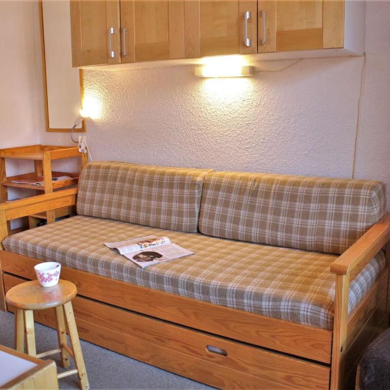 Studio cabine 4 pers, pied de pistes, animaux acceptés – Risoul 1850 - Appartement 1 Chambre - 4