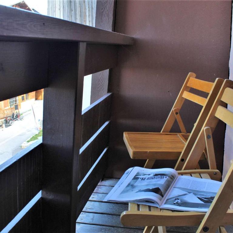 Studio cabine 4 pers, pied de pistes, animaux acceptés – Risoul 1850 - Appartement 1 Chambre - 14