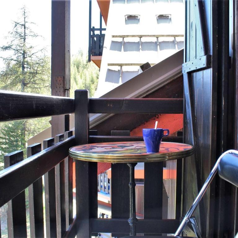 Studio coin montagne 4 pers, pied de pistes à Risoul - Appartement 1 Chambre - 12