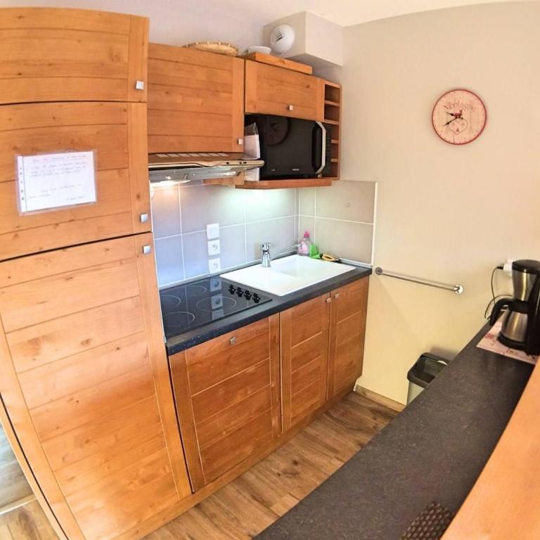 Duplex Montagnard avec Piscine, Parking et Proche Pistes - 6 Couchages, Vars Les Claux - FR-1-330B-18 - Apartment (6 Erwachsene) - 6